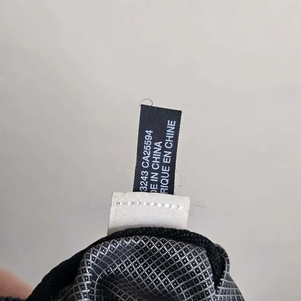 Diesel Custom Nylon Shoulder Bag with Metal Chain and Carabiner Y2K